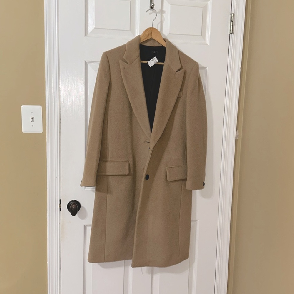 New Rag & Bone Camel Wooster Coat Size 8